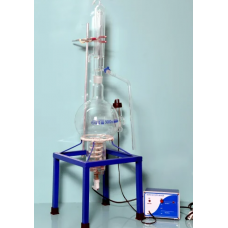 All glass distillation apparatus single stage N.P.L design